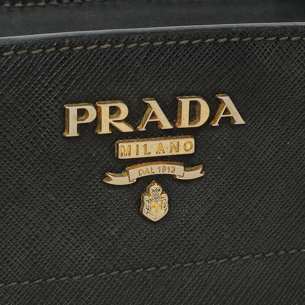 Prada Black City Esplanade Crossbody Bag