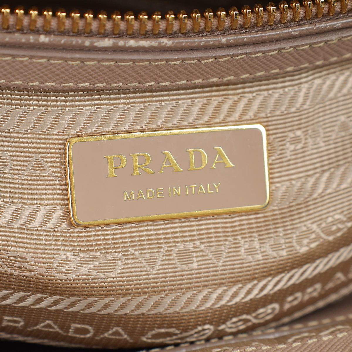 Prada Cameo Galleria Tote Medium Bag