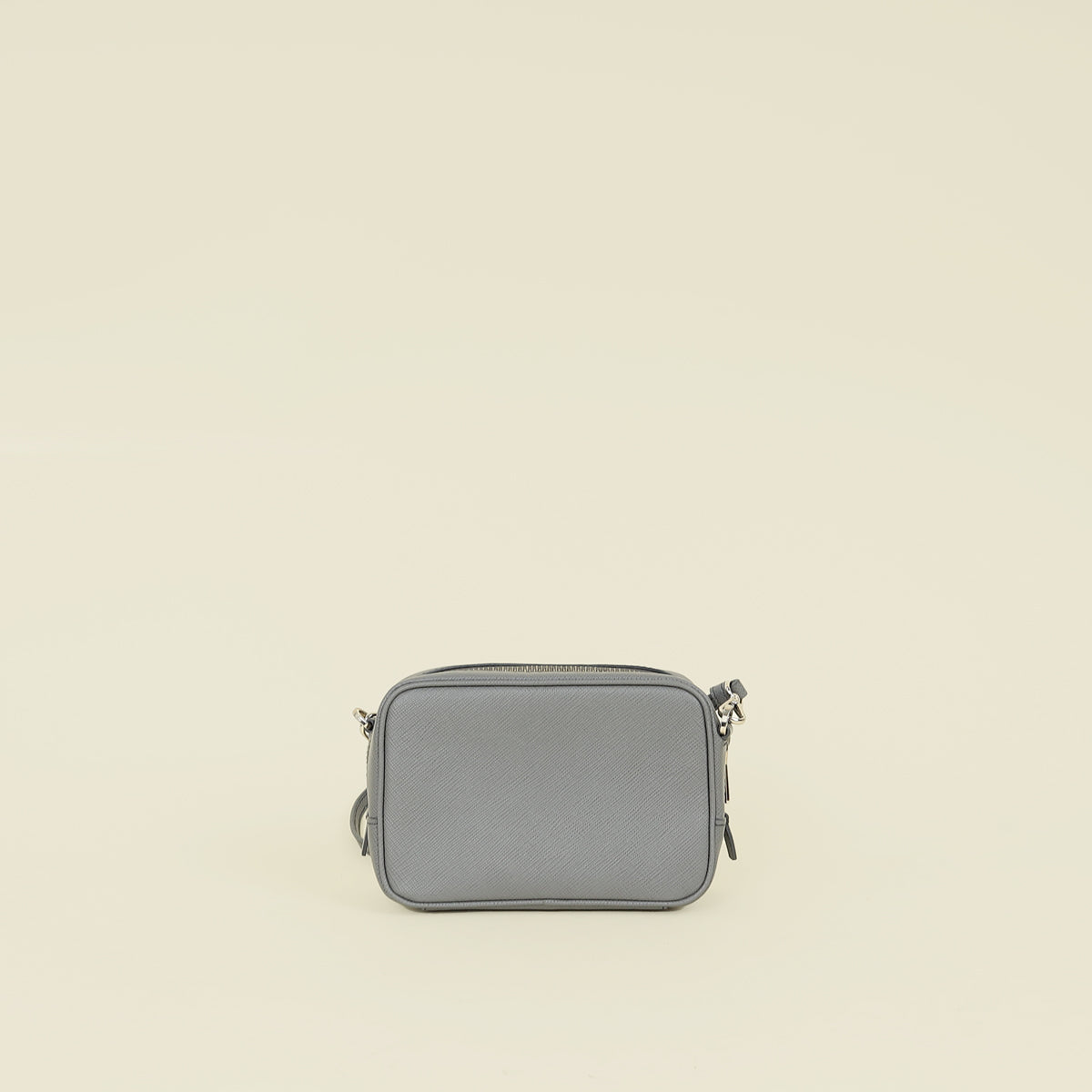 Prada Grey Mini Camera Crossbody Bag