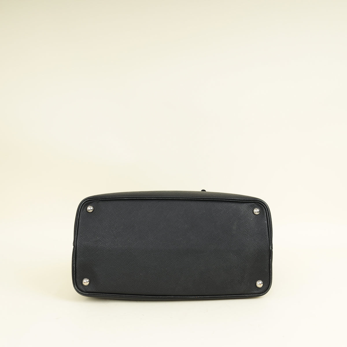 Prada Black Cuir Double Handle Bag
