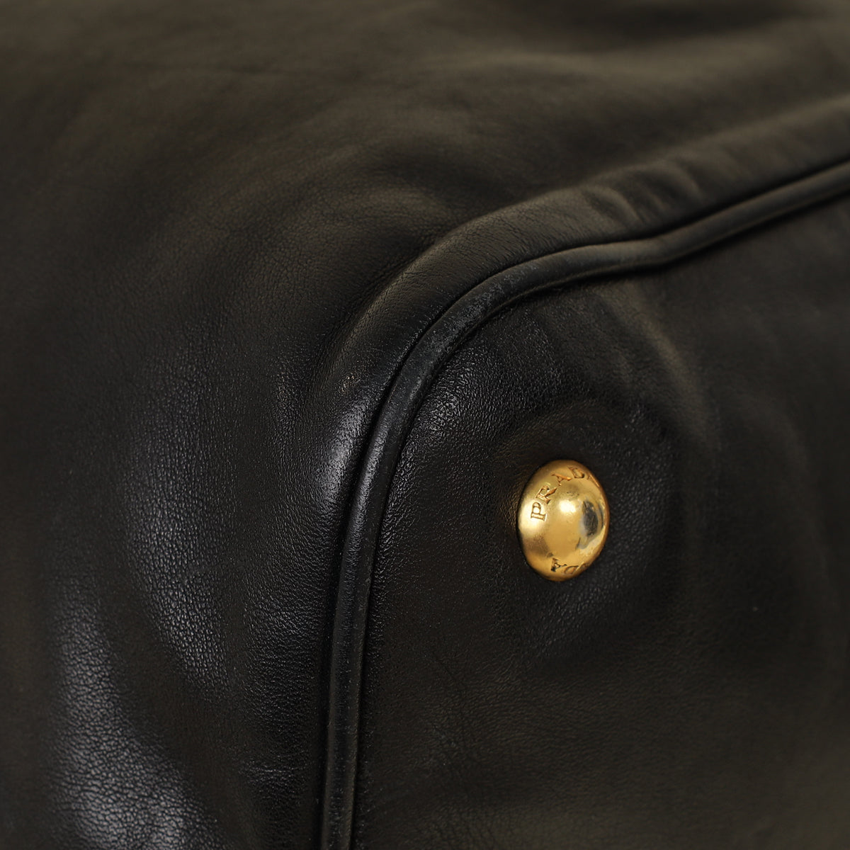 Prada Black Convertible Tote Bag