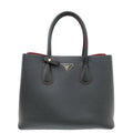 Prada Black Lux Double Large Bag