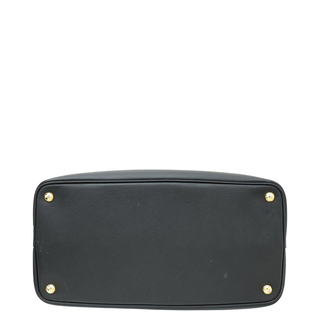 Prada Black Lux Double Large Bag