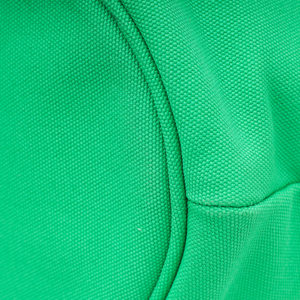 Prada Green Logo Canapa Tote Bag