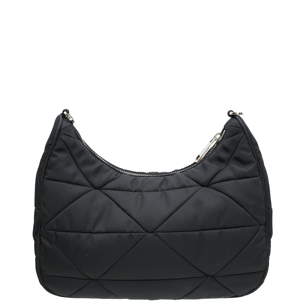 Prada Nero Padded Re-Nylon Tessuto Quilted Shoulder Bag