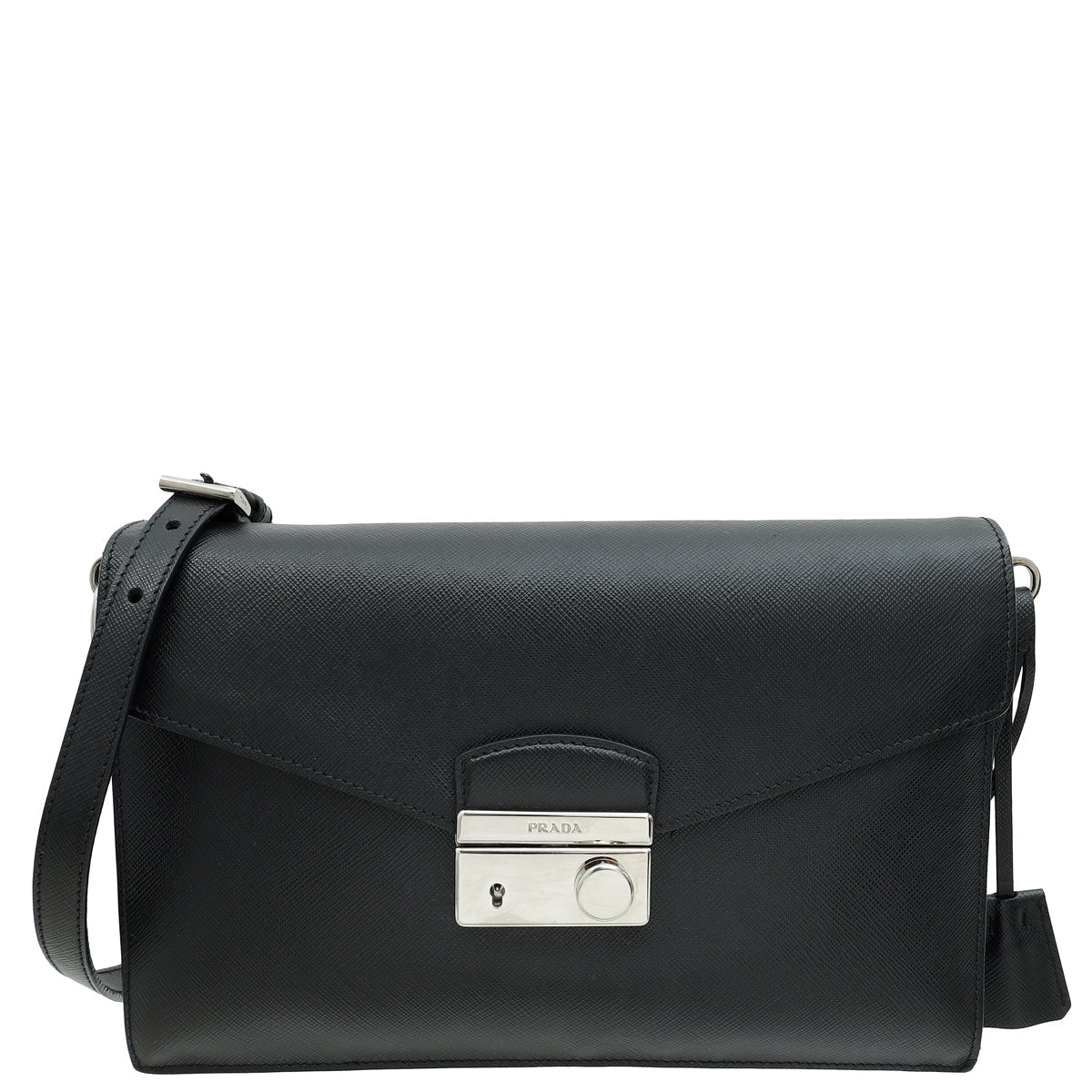 Prada Black Lux Sound Crossbody Bag