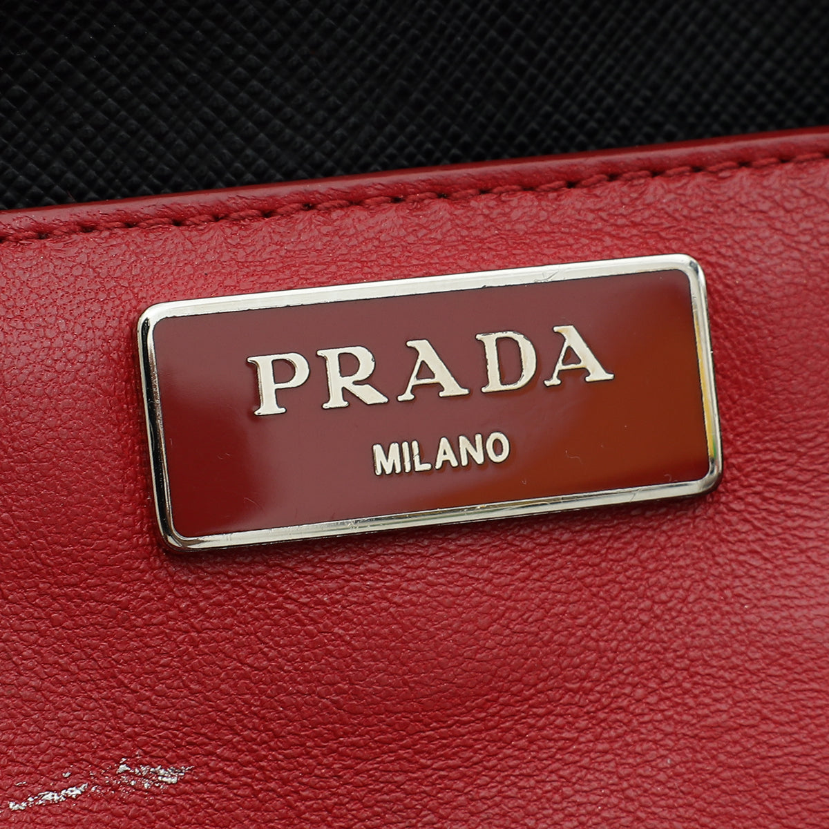 Prada Black Lux Sound Crossbody Bag