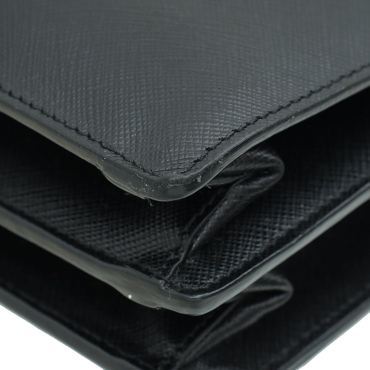 Prada Black Lux Sound Crossbody Bag
