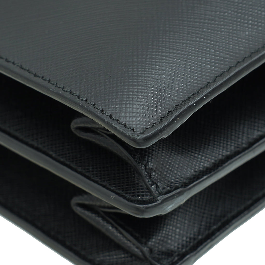 Prada Black Lux Sound Crossbody Bag