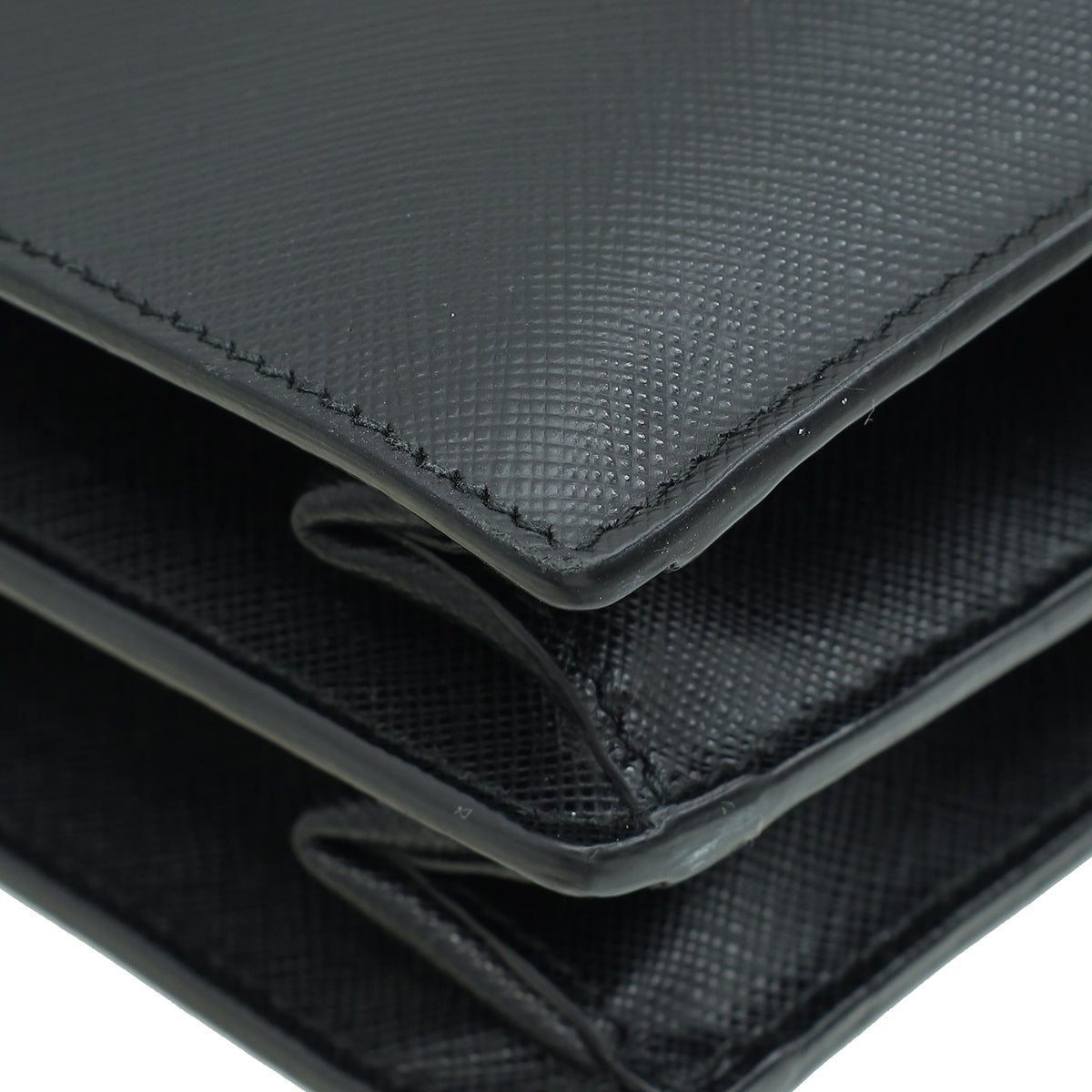 Prada Black Lux Sound Crossbody Bag