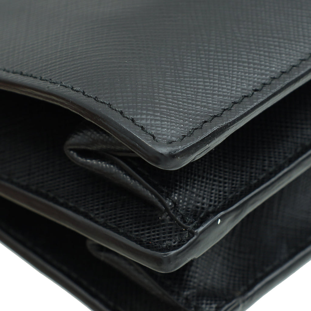 Prada Black Lux Sound Crossbody Bag
