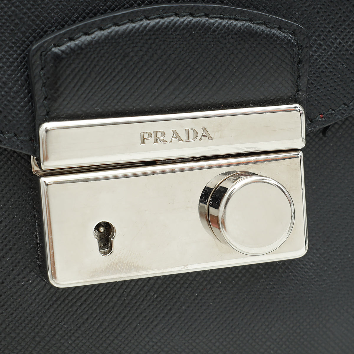 Prada Black Lux Sound Crossbody Bag