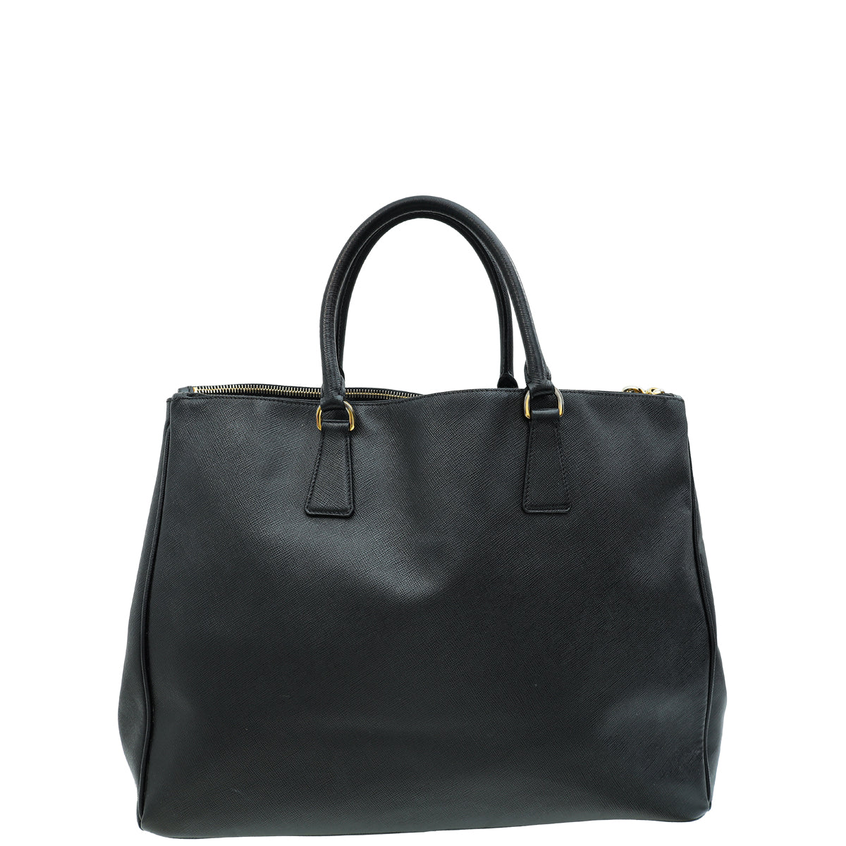 Prada Black Lux Galleria XL Tote Bag