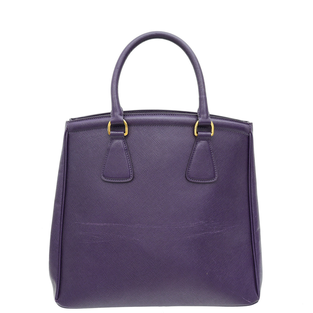 Prada  Violet Lux Parabole Tote Bag