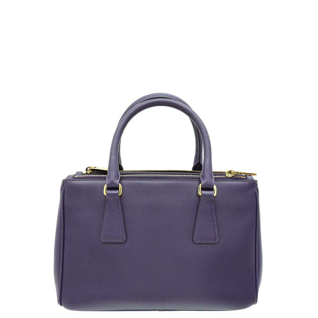 Prada Violet Lux Galleria Small Tote Bag