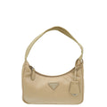 Prada Desert Beige Re-Nylon Prada Re-Edition 2000 Mini Bag