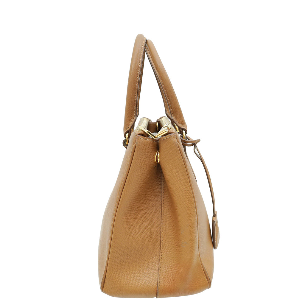 Prada Caramel Lux Galleria Medium Bag