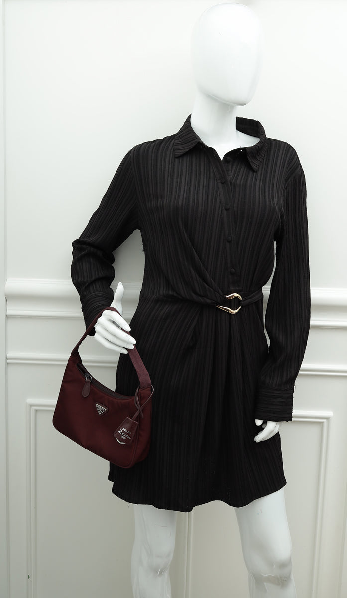 Prada Granato Re-Nylon Re-Edition 2000 Mini Bag