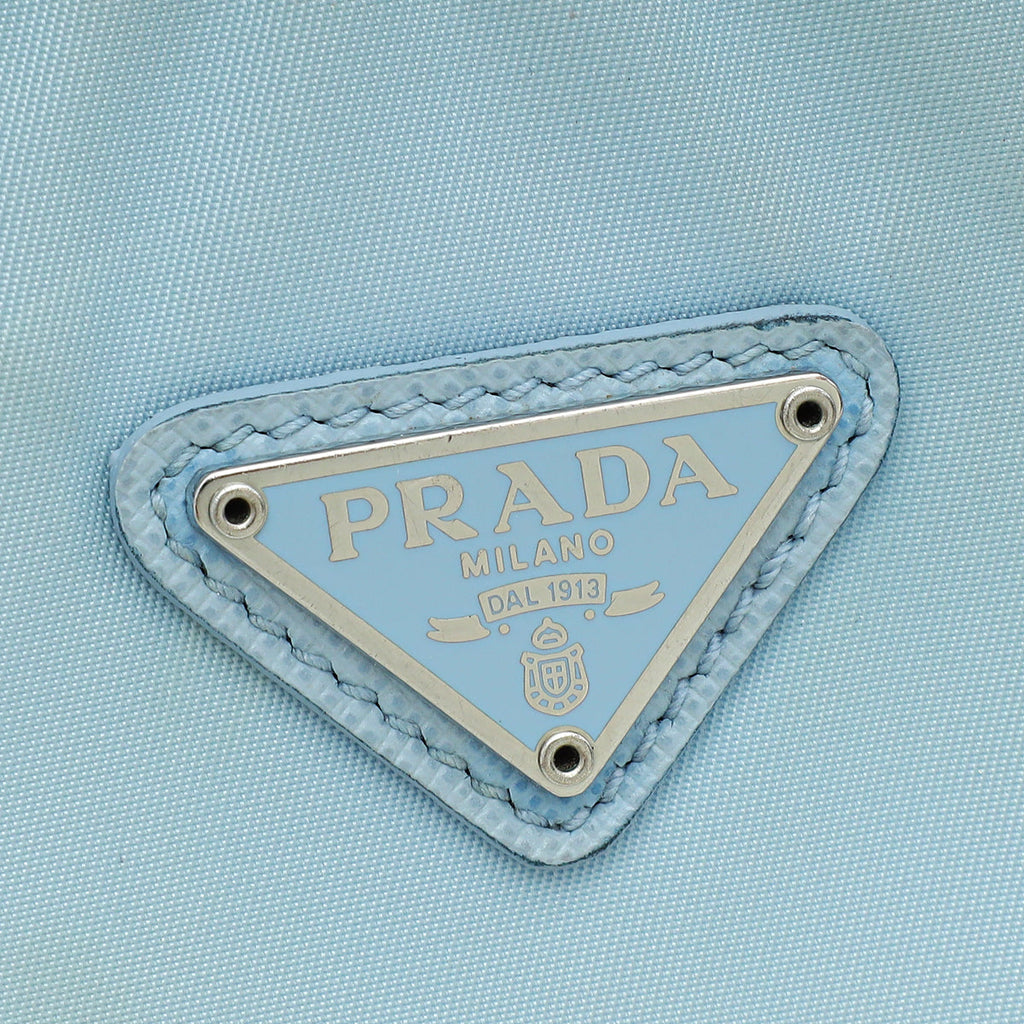 Prada Celeste Re-Edition 2000 Re-Nylon Mini Bag