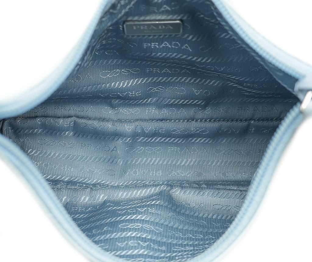 Prada Celeste Re-Edition 2000 Re-Nylon Mini Bag