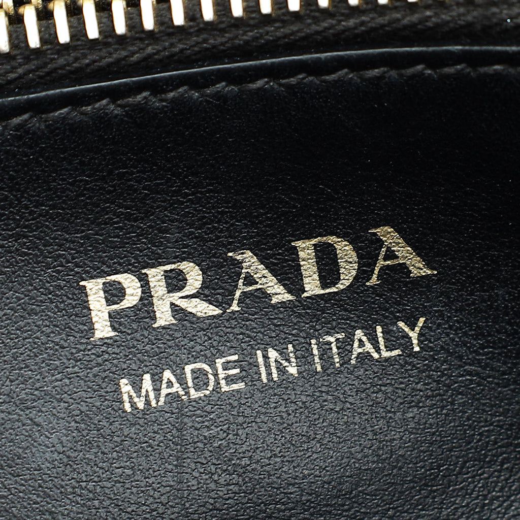 Prada Black Paradigme Tote Bag
