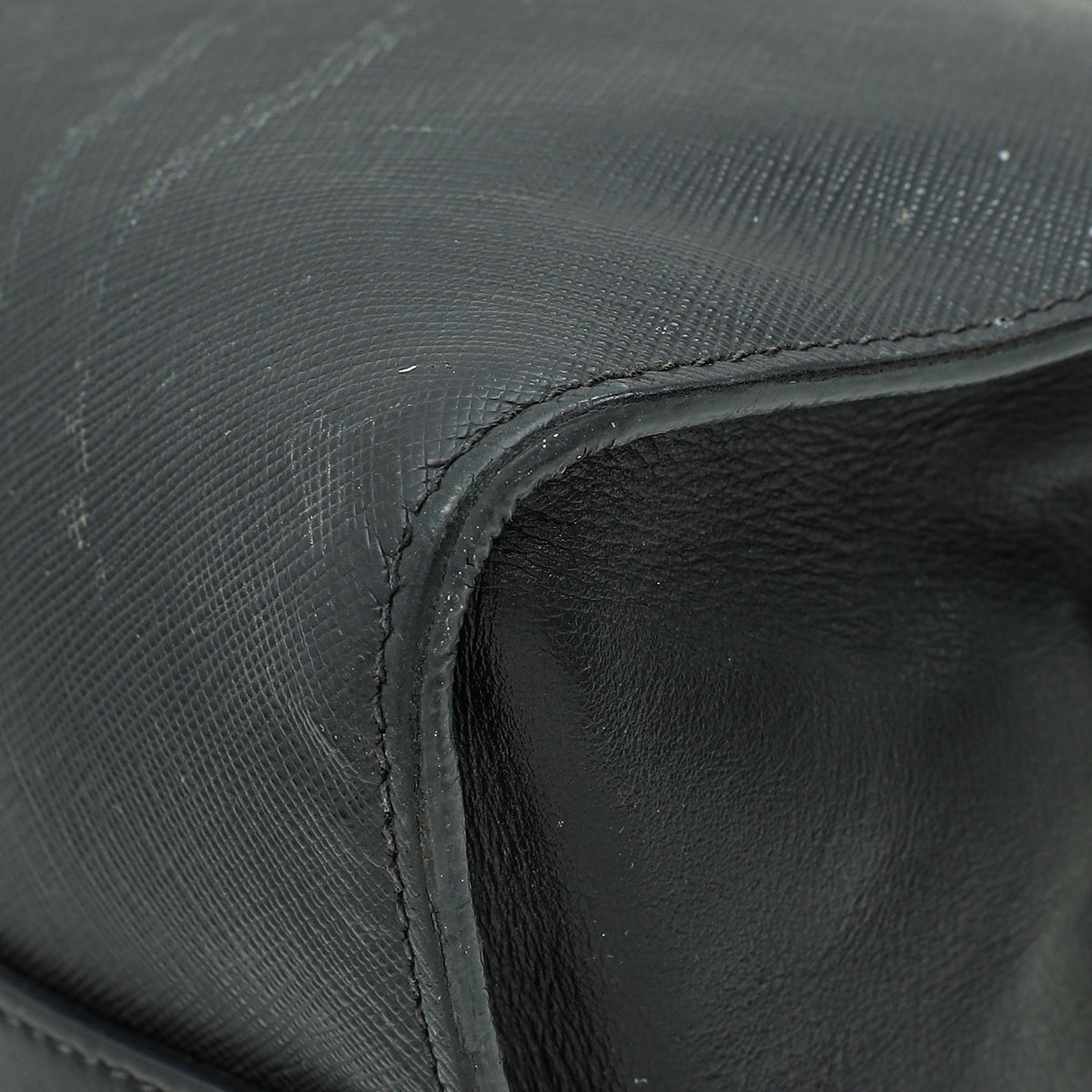 Prada Black Paradigme Tote Bag