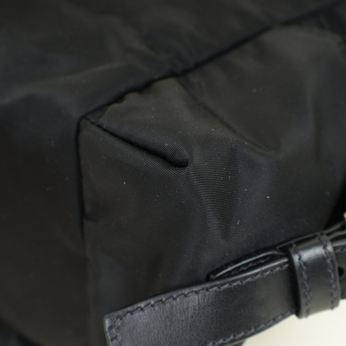 Prada Black Explore medium Re-Nylon Shoulder Bag with Flap