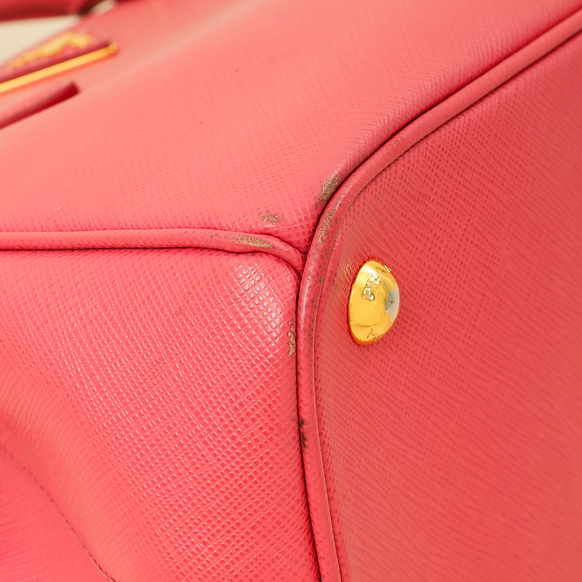 Prada Pink Lux Galleria Medium Tote Bag