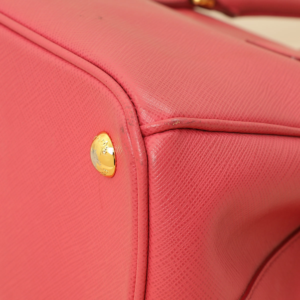 Prada Pink Lux Galleria Medium Tote Bag