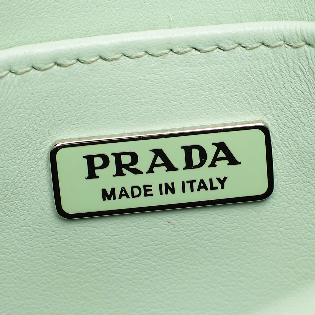 Prada Mint Green Cleo Small Flap Shoulder Bag
