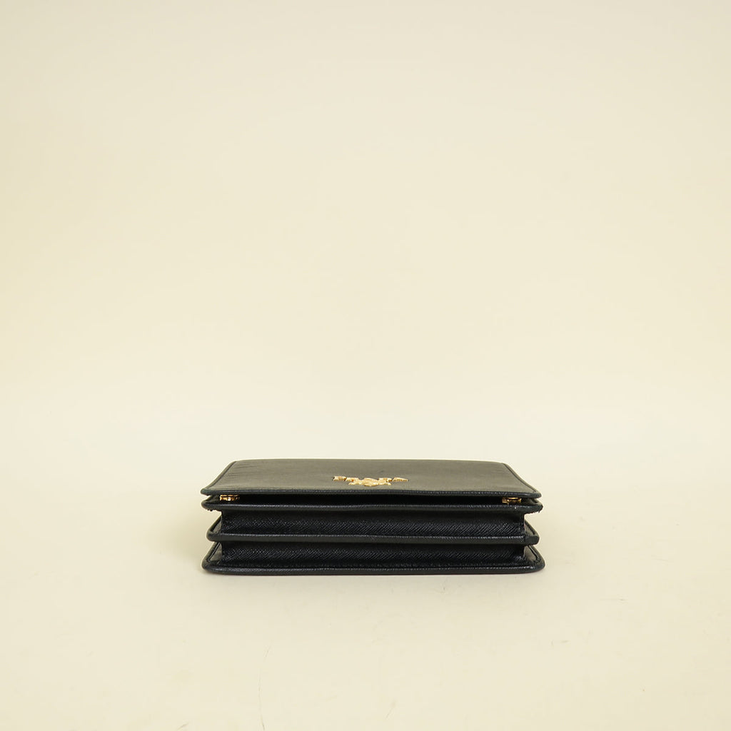 Prada Black Mini Chain Crossbody Bag