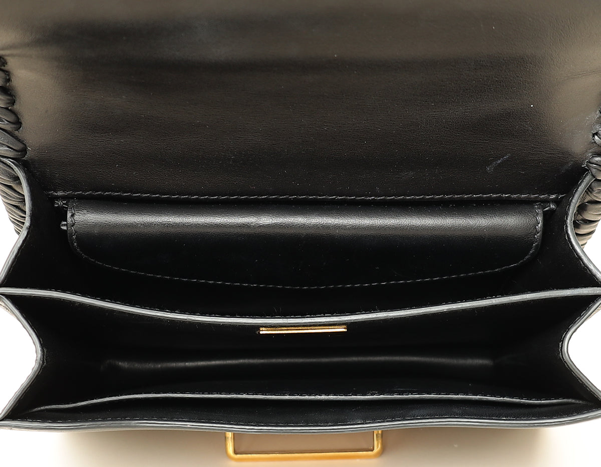 Prada Bicolor Cahier Matte Crocodile Bag