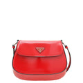 Prada Scarlet Red Cleo Flap Shoulder Bag