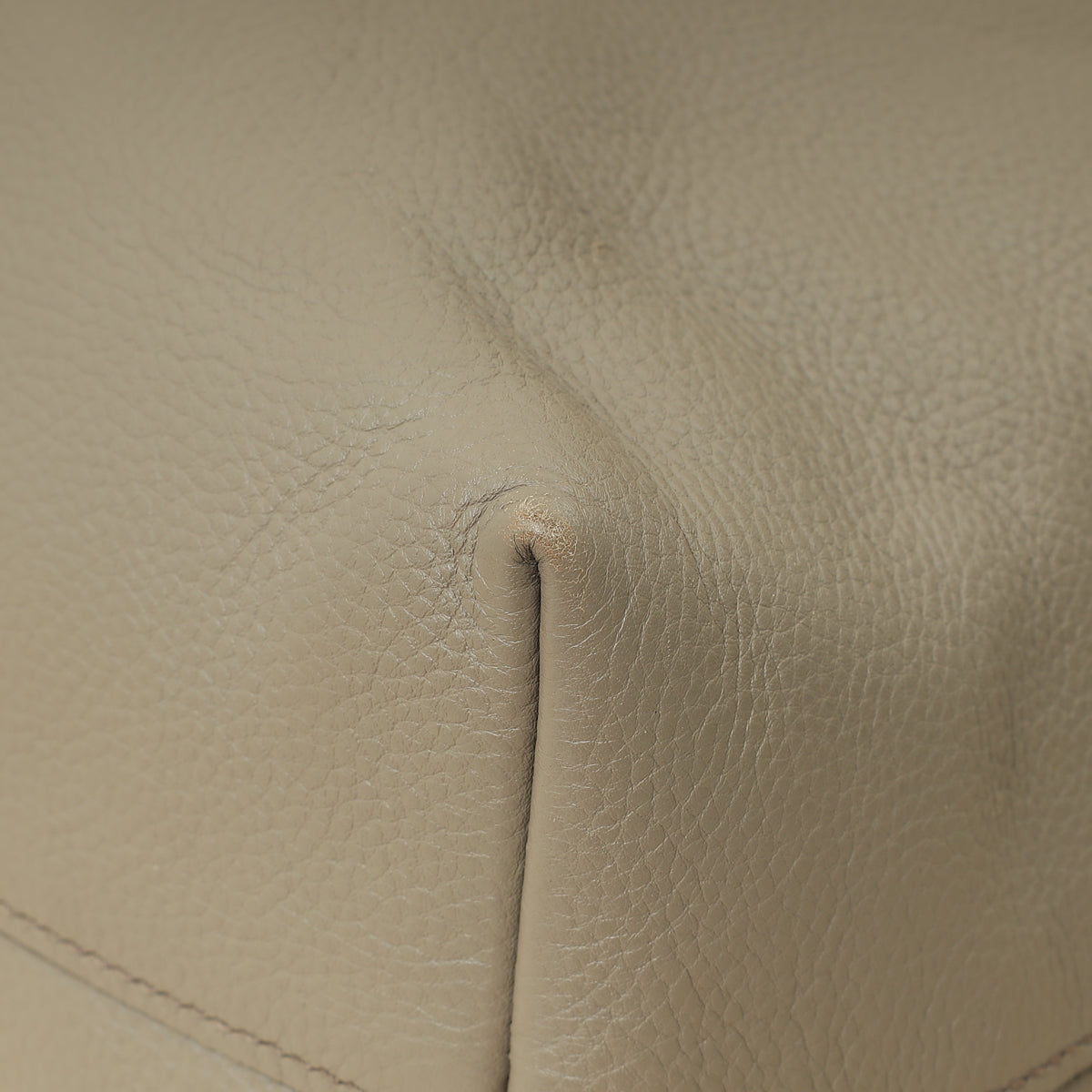 Prada Gray Vitello Phenix Tote Bag
