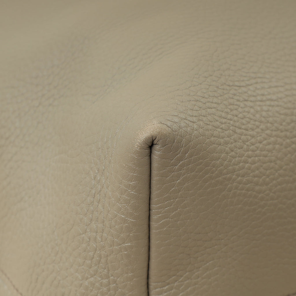 Prada Gray Vitello Phenix Tote Bag