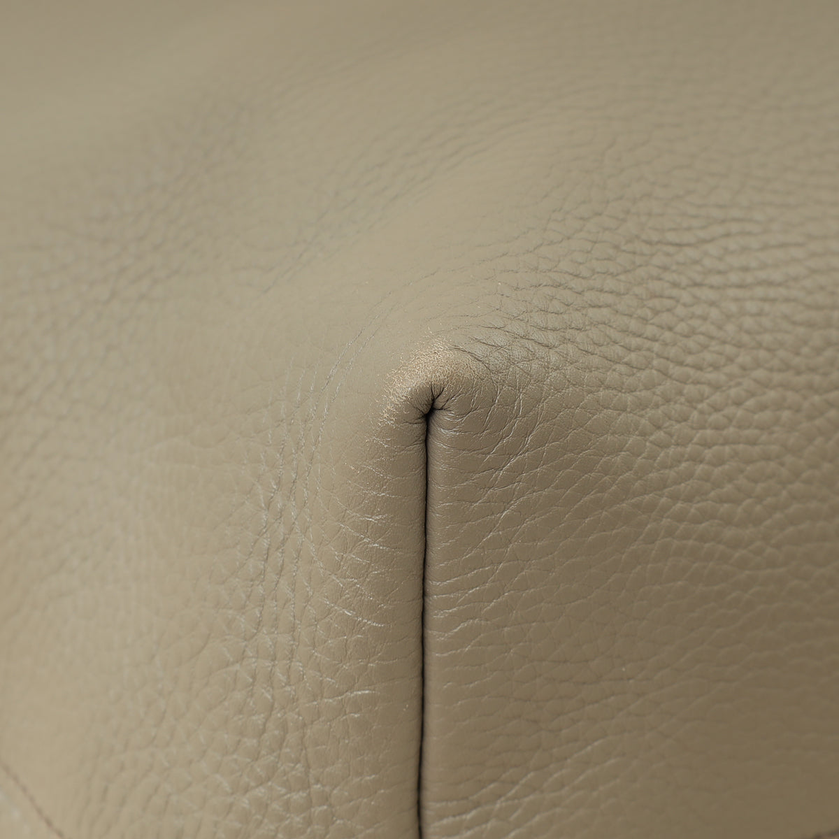 Prada Gray Vitello Phenix Tote Bag