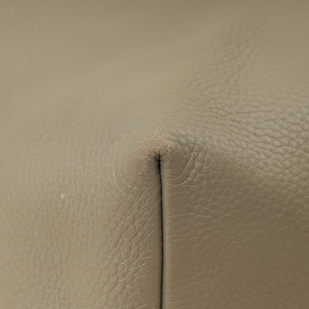 Prada Gray Vitello Phenix Tote Bag