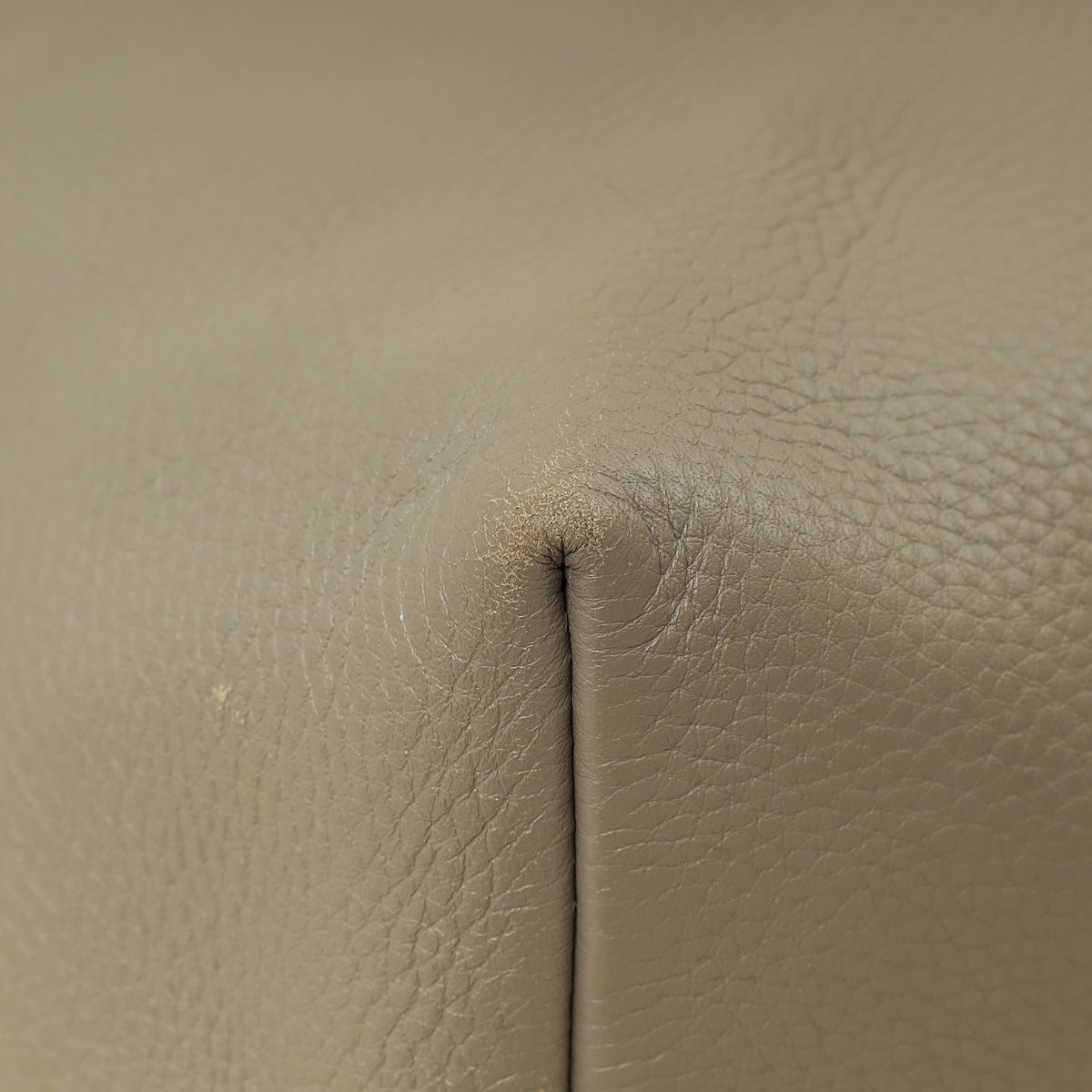 Prada Gray Vitello Phenix Tote Bag
