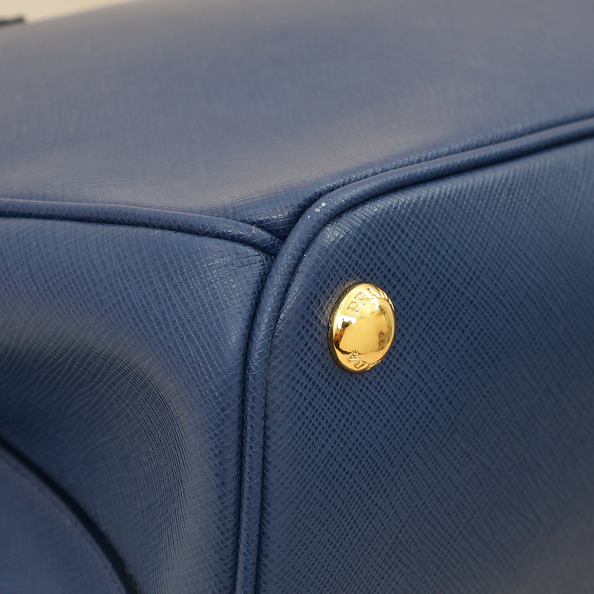 Prada Bluette Lux Galleria Front Pocket Bag
