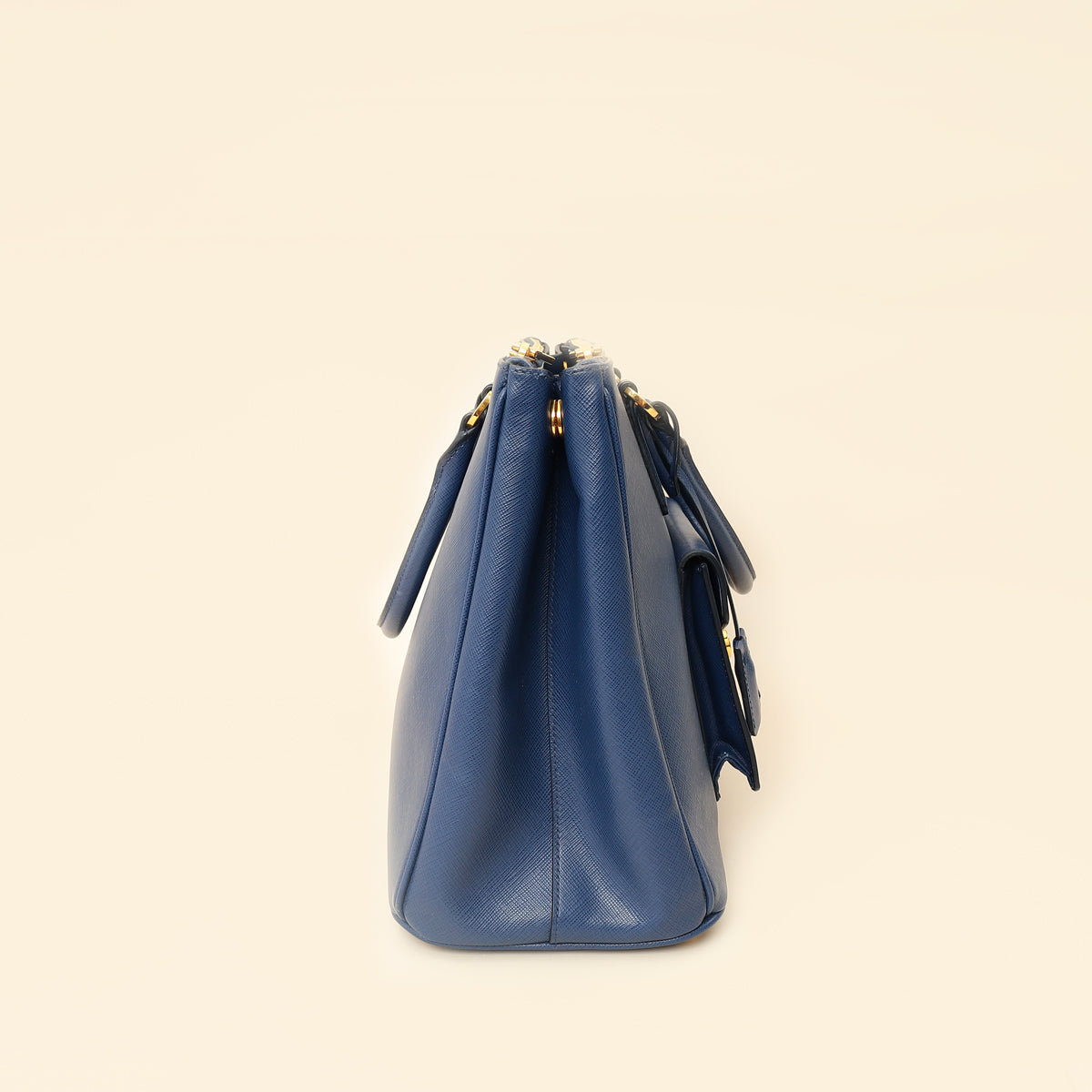 Prada Bluette Lux Galleria Front Pocket Bag