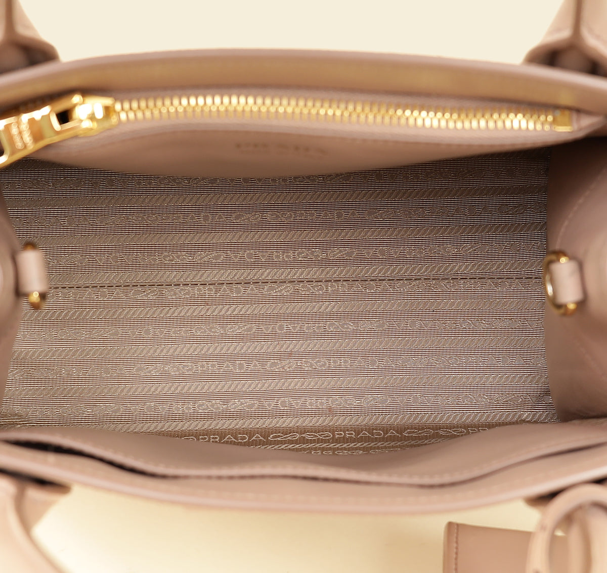 Prada Nude Monochrome Small Tote Bag