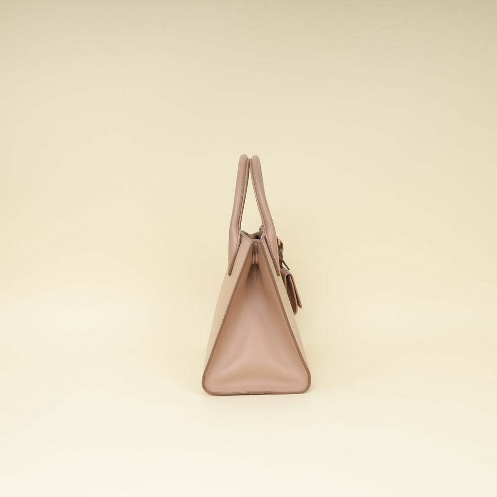 Prada Nude Monochrome Small Tote Bag
