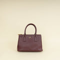 Prada Burgundy Galleria Medium Bag