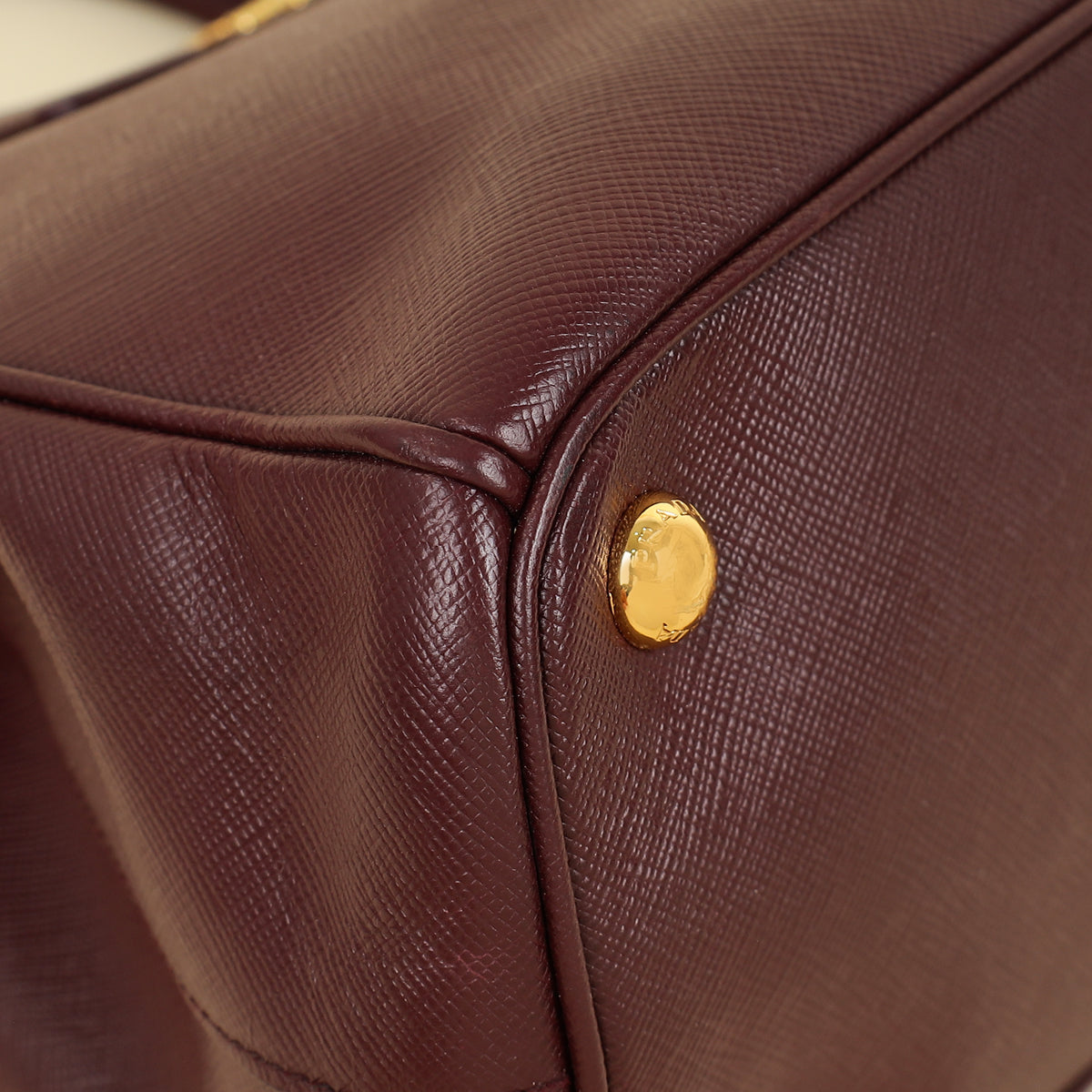 Prada Burgundy Galleria Medium Bag