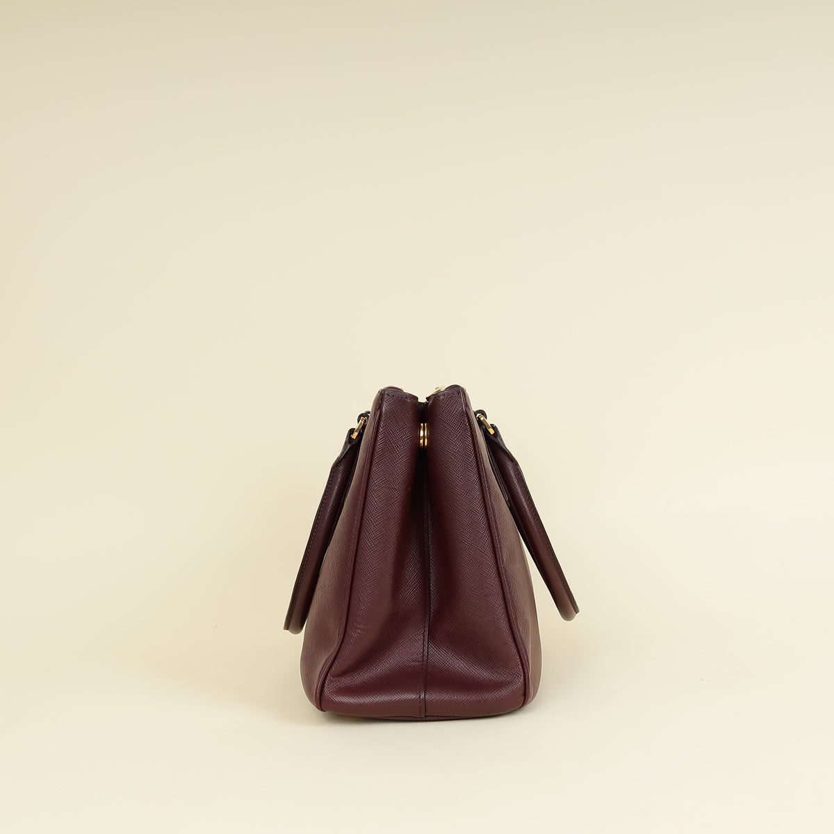 Prada Burgundy Galleria Medium Bag