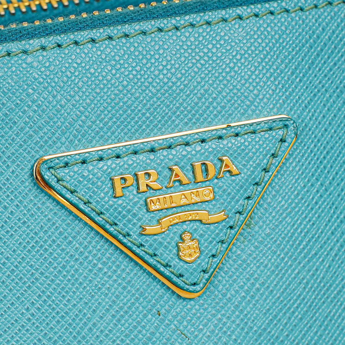 Prada Tiffany Lux Galleria Large Tote Bag