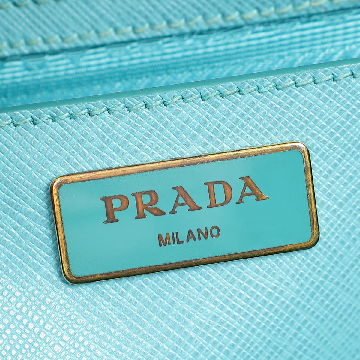 Prada Tiffany Lux Galleria Large Tote Bag