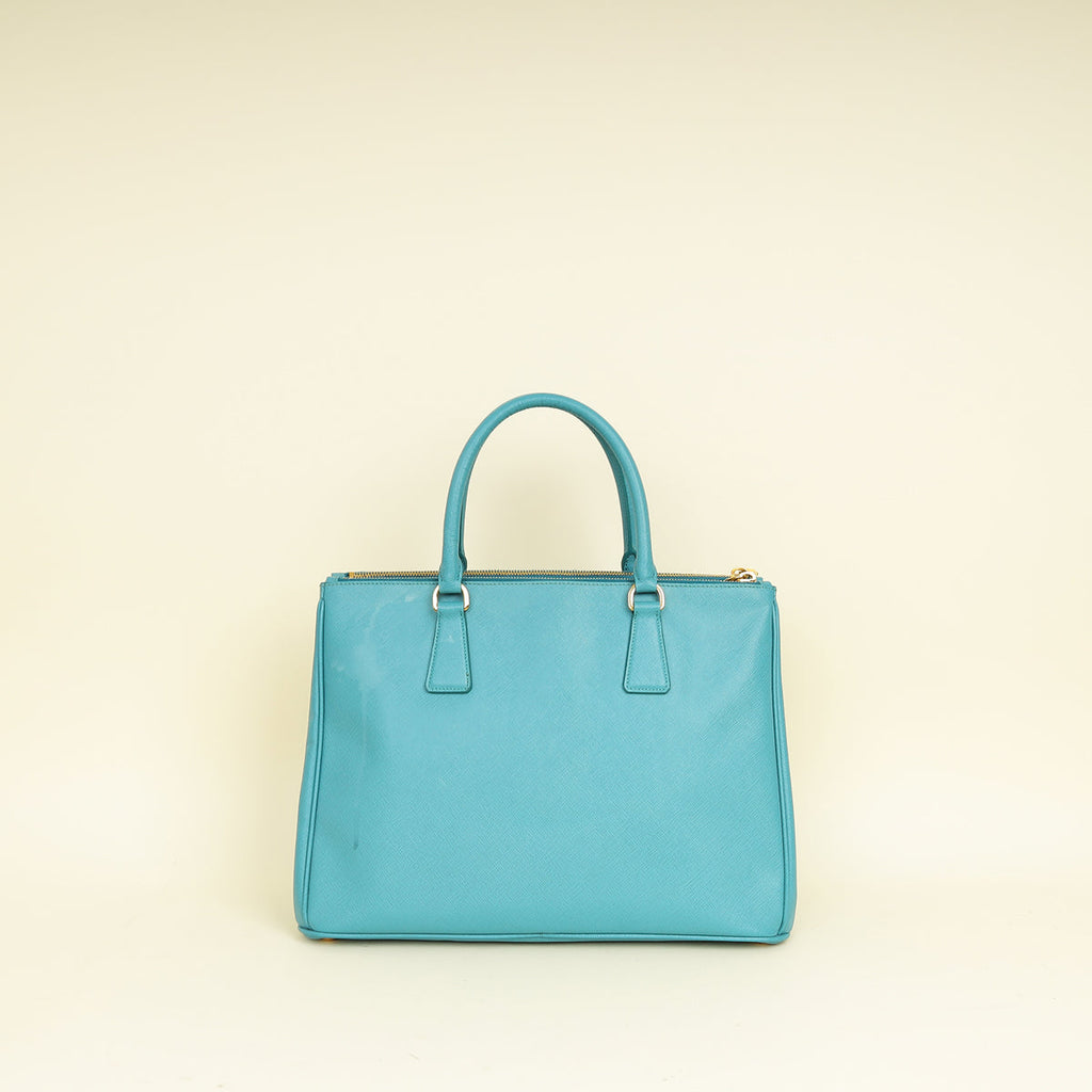 Prada Tiffany Lux Galleria Large Tote Bag