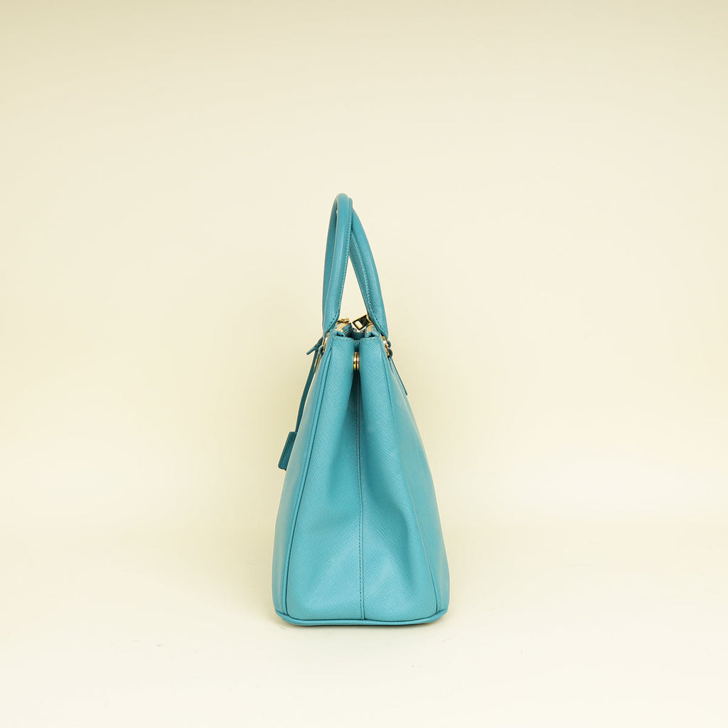 Prada Tiffany Lux Galleria Large Tote Bag