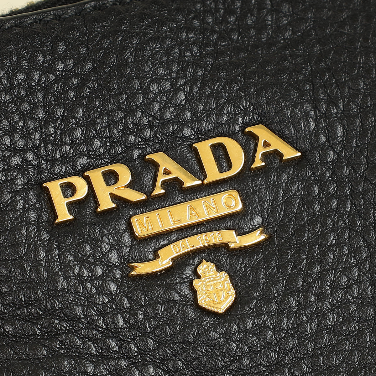 Prada Black Vitello Diano Soft Tote Bag